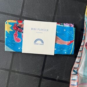 Sarah's Silks Bright Coloured Mini Silk Scarf